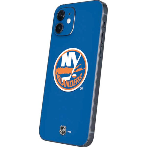 NHL New York Islanders Solid Background iPhone 12 Skin