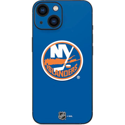 NHL New York Islanders Solid Background iPhone 13 Mini Skin