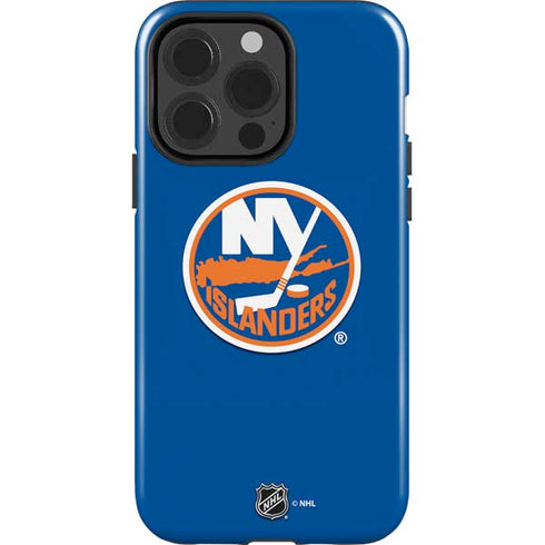 NHL New York Islanders Solid Background iPhone 13 Pro Impact Case