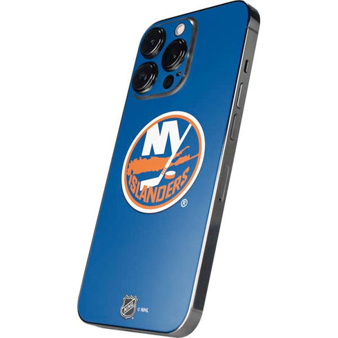 NHL New York Islanders Solid Background iPhone 13 Pro Max Skin