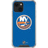 NHL New York Islanders Solid Background iPhone 14 Plus Clear Case