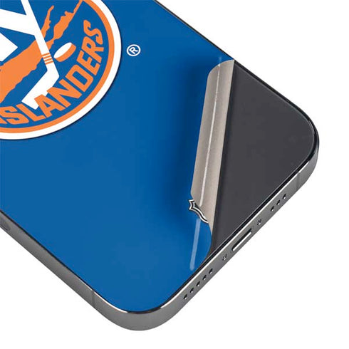 NHL New York Islanders Solid Background iPhone 14 Pro Max Skin