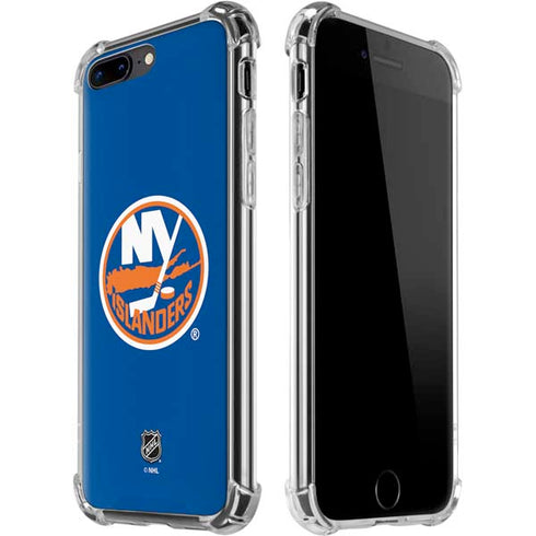 NHL New York Islanders Solid Background iPhone 7/8 Plus Clear Case