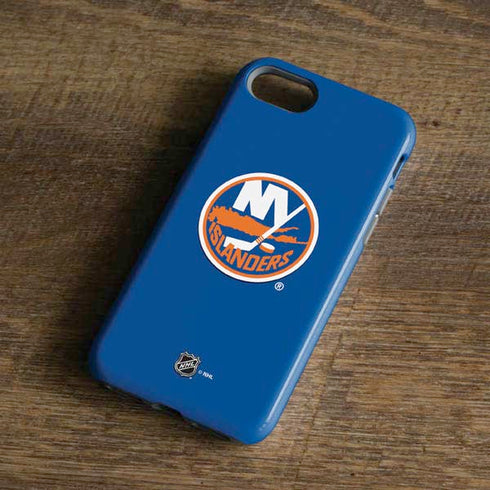 NHL New York Islanders Solid Background iPhone 8 Pro Case