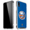 NHL New York Islanders Solid Background iPhone XR Clear Case