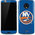 NHL New York Islanders Solid Background Moto G6 Skin
