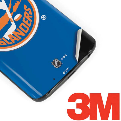 NHL New York Islanders Solid Background Moto G6 Skin