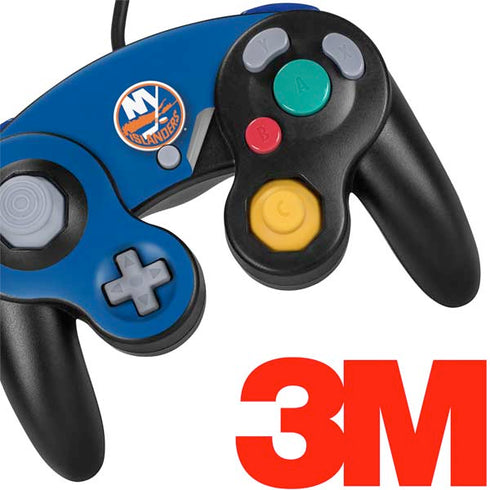 NHL New York Islanders Solid Background Nintendo GameCube Controller Skin