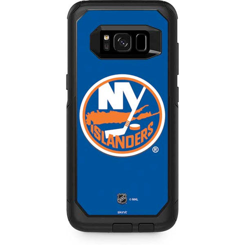 NHL New York Islanders Solid Background Otterbox Commuter Galaxy Skin