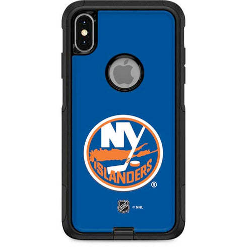 NHL New York Islanders Solid Background Otterbox Commuter iPhone Skin