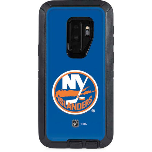 NHL New York Islanders Solid Background Otterbox Defender Galaxy Skin
