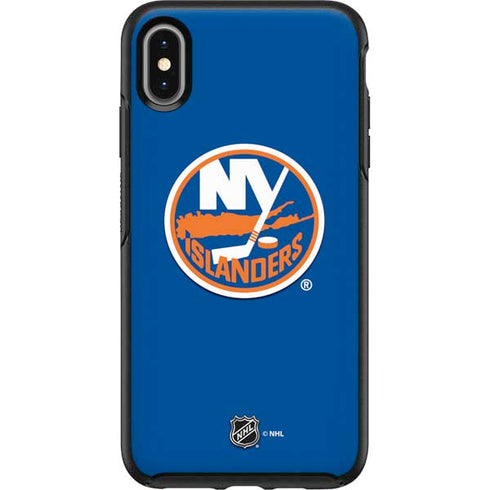 NHL New York Islanders Solid Background Otterbox Symmetry iPhone Skin
