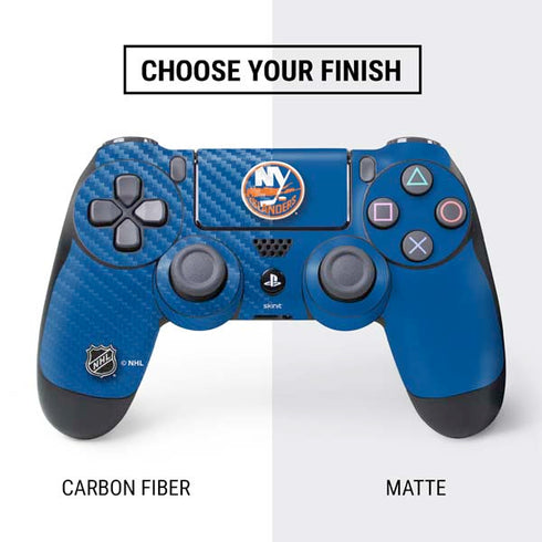 NHL New York Islanders Solid Background PS4 Controller Skin