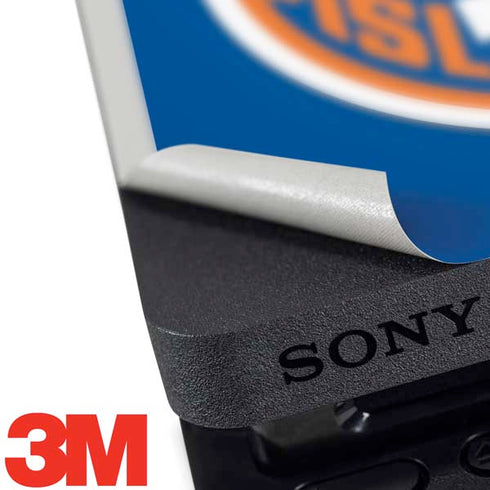 NHL New York Islanders Solid Background PS4 Slim Skin