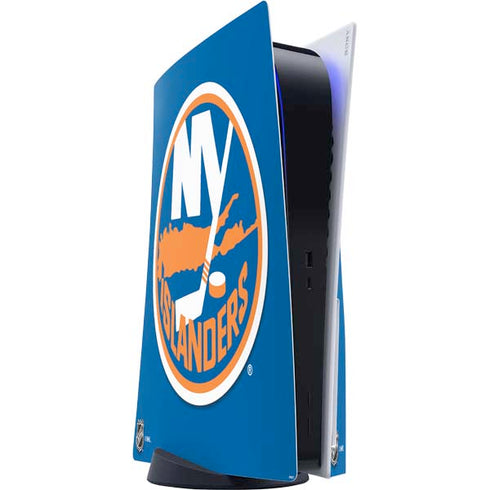 NHL New York Islanders Solid Background PS5 Console Skin