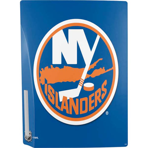 NHL New York Islanders Solid Background PS5 Console Skin