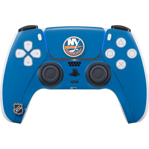 NHL New York Islanders Solid Background PS5 Controller Skin