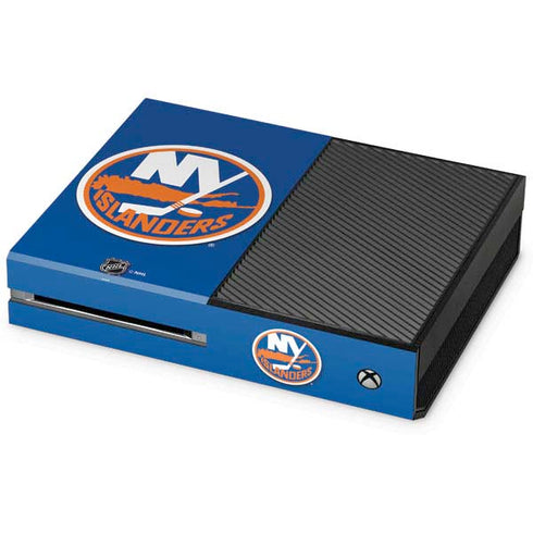 NHL New York Islanders Solid Background Xbox One Console Skin