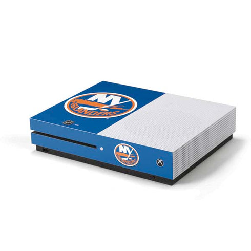 NHL New York Islanders Solid Background Xbox One S Console Skin