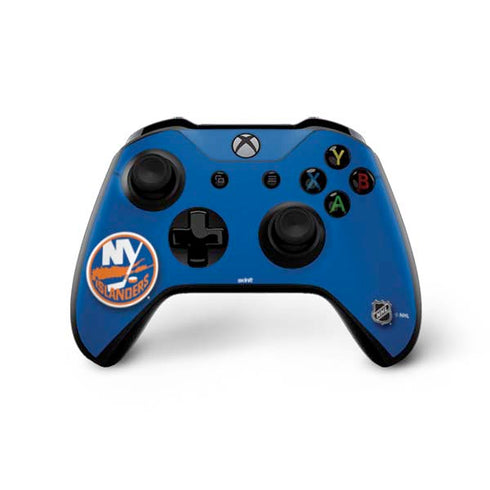 NHL New York Islanders Solid Background Xbox One X Bundle Skin