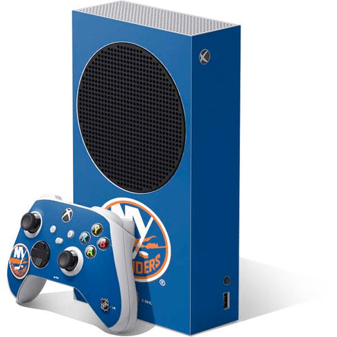 NHL New York Islanders Solid Background Xbox Series S Bundle Skin