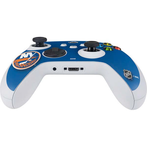 NHL New York Islanders Solid Background Xbox Series S Controller Skin