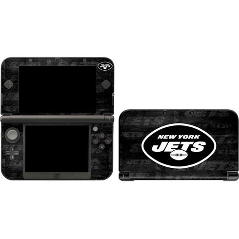 NFL New York Jets Black & White 3DS XL 2015 Skin