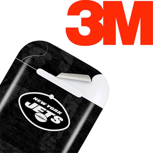 NFL New York Jets Black & White Apple AirPods Skin