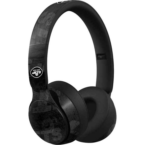 NFL New York Jets Black & White Beats Solo Pro Skin