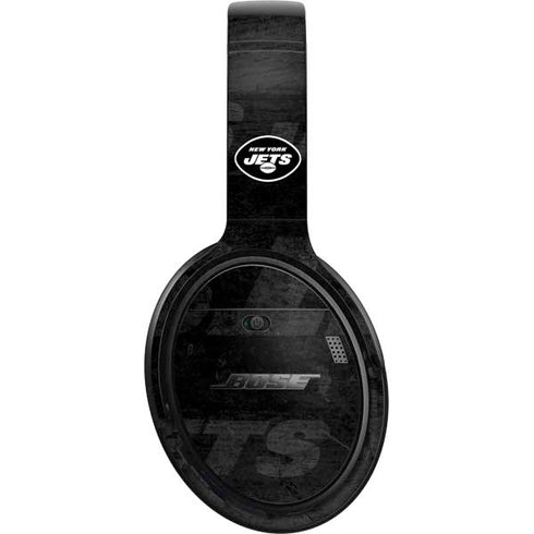 NFL New York Jets Black & White Bose QuietComfort 35 II Headphones Skin