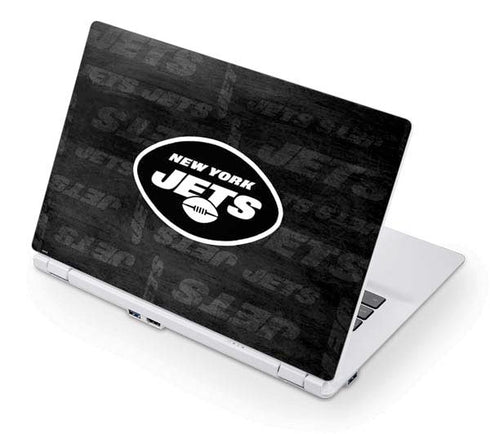 NFL New York Jets Black & White Acer Chromebook Skin