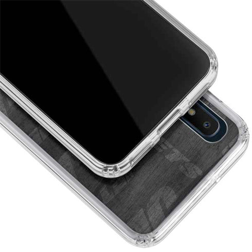 NFL New York Jets Black & White Galaxy A10e Clear Case