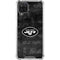 NFL New York Jets Black & White Galaxy A12 Clear Case
