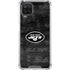 NFL New York Jets Black & White Galaxy A12 Clear Case