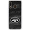 NFL New York Jets Black & White Galaxy A20 Clear Case