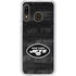 NFL New York Jets Black & White Galaxy A20 Clear Case
