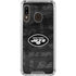 NFL New York Jets Black & White Galaxy A30 Clear Case