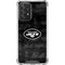 NFL New York Jets Black & White Galaxy A52 5G Clear Case