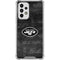 NFL New York Jets Black & White Galaxy A53 5G Clear Case