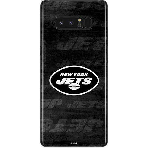 NFL New York Jets Black & White Galaxy Note 8 Skin