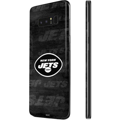 NFL New York Jets Black & White Galaxy Note 8 Skin