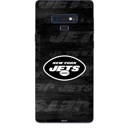 NFL New York Jets Black & White Galaxy Note 9 Skin