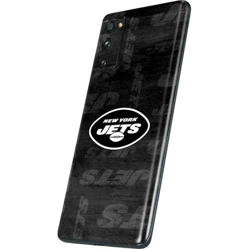 NFL New York Jets Black & White Galaxy S20 Fan Edition Skin