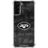 NFL New York Jets Black & White Galaxy S21 Plus 5G Clear Case