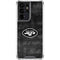 NFL New York Jets Black & White Galaxy S21 Ultra 5G Clear Case