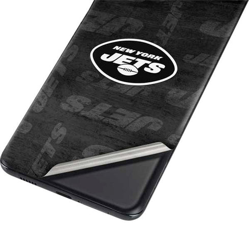 NFL New York Jets Black & White Galaxy S21 Ultra 5G Skin