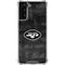 NFL New York Jets Black & White Galaxy S22 Plus Clear Case