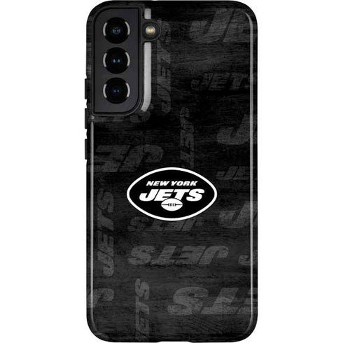 NFL New York Jets Black & White Galaxy S22 Plus Pro Case