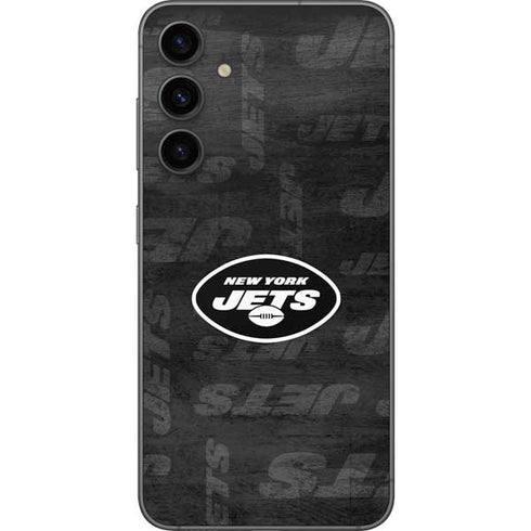 NFL New York Jets Black & White Galaxy S23 FE Skin