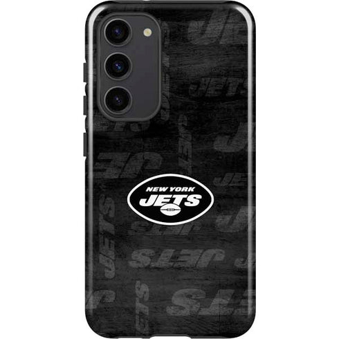 NFL New York Jets Black & White Galaxy S23 Plus Pro Case